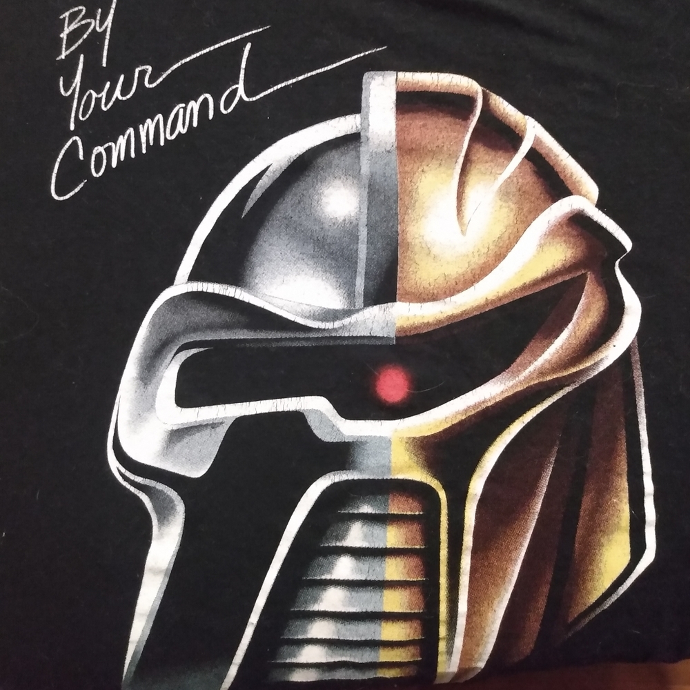 Cylon/Daft Punk mashup tee
